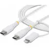 Bild von StarTech 2m USB-C Cable With Lightning. Nms Ns Cabl (2 m, USB 2.0, 60 W), USB Kabel