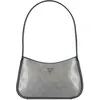 Bild von Guess, Damen, Handtasche, Arnela Schultertasche 26 cm, Silber