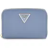 Bild von Guess, Damen, Portemonnaie, Laurel SLG Medium Zip Around Wallet, Blau