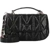 Bild von Guess, Damen, Handtasche, Aldina Handtasche 24 cm, Schwarz