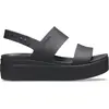 Bild von Crocs, Damen, Sandalen, Brooklyn Low Wedge, Schwarz, (39)