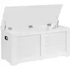 Bild von Vasagle, Sitzbank, Sitztruhe LSB061T10 weiss Holz 100,0 cm (100 cm)