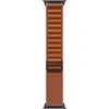 Bild von Apple Alpine Loop (49 mm, 100 % recyceltes Elastan, 100% recycelter Polyester), Uhrenarmband, Braun