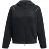 Bild von Trainingsjacke mit Reißverschluss Damen Under Armour Unstoppable Fleece Schwarz XL