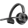 Bild von HP Poly Voyager 4310 USB-A Headset +BT700 Dongle, für Microsoft Teams zertifiziert (Kabellos, USB-A, Microsoft Teams, Zoom), Office Headset, Schwarz