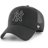Bild von 47 Brand, Herren, Cap, Trucker Branson MLB New York Yankees, Schwarz, (One Size)