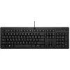 Bild von HP 125 G2 USB WD KBD DE (Eng. Int., Kabelgebunden), Tastatur, Schwarz