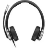 Bild von HP Poly Mission 625 (Kabelgebunden, USB-A, USB-C, Google Meet, Microsoft Teams, Zoom), Office Headset, Schwarz