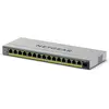 Bild von Netgear 16PT GB PLUS SWICH W/ POE+ GS116EP (16 Ports), Netzwerk Switch, Grau