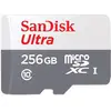 Bild von Sandisk 256GB ULTRA LITE WHITE/GRAY MICROSDXC 100MB/S CLASS 10 UHS-I (256 GB, microSDXC, U1, UHS-I), Speicherkarte, Weiss, Grau