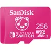 Bild von Sandisk Nintendo Switch Card Fortnite Edition (256 GB, microSDXC, U3, UHS-I), Speicherkarte, Pink