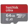 Bild von Sandisk Ultra (64 GB, microSDXC, U1, UHS-I), Speicherkarte, Grau, Rot
