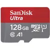 Bild von Sandisk Ultra (128 GB, microSDXC, U1, UHS-I), Speicherkarte, Grau, Rot