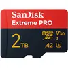 Bild von Sandisk Extreme Pro (2000 GB, microSDXC, U3, UHS-I), Speicherkarte, Rot, Weiss, Schwarz, Gelb