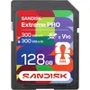 Bild von Sandisk Extreme PRO SD FIFA 2026 128GB (128 GB, SDXC, UHS-II), Speicherkarte, Mehrfarbig, Schwarz