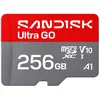 Bild von Sandisk Ultra Go (256 GB, microSD, U1, UHS-I), Speicherkarte, Rot, Grau