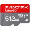 Bild von Sandisk Ultra Go (512 GB, microSDHC, microSDXC, U1, UHS-I), Speicherkarte, Rot, Grau