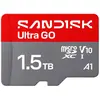 Bild von Sandisk Ultra Go (1500 GB, microSDXC, U1, UHS-I), Speicherkarte, Rot, Grau