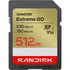 Bild von Sandisk Extreme Go (512 GB, SDXC, U3, UHS-I), Speicherkarte, Gold, Rot