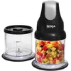 Bild von Ninja Express Chop Mini NJ1002EUBK, Zerkleinerer, Schwarz, Transparent