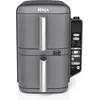 Bild von Ninja SL451EU Doppel-Heiáluftfritteuse, Fritteuse, Schwarz, Grau