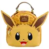 Bild von Loungefly Pokemon Eevee Cosplay Womens Convertible Double Strap Shoulder Bag Purse, Brown, M