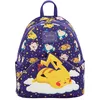 Bild von Rucksack Loungefly Pokemon Sleeping Pikachu and Friends Lila 26 cm
