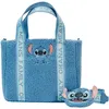 Bild von Plüsch-Tote-Bag Loungefly Loungefly Disney Stitch Blau 26,25x12,5x28,75 cm
