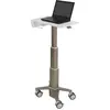Bild von Ergotron CareFit Slim - Wagen für Notebook - Aluminium - weiss, Warm Gray - Bildschirmgröss, Notebook Ständer, Grau