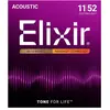 Bild von Elixir Saiten 11027 Saite für Musikinstrumente Akustikgitarre 6 Stück (6x, 0.05"), Saiten