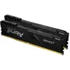 Bild von Kingston FURY Beast (2 x 16GB, 3600 MHz, DDR4-RAM, DIMM), RAM, Schwarz