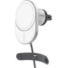 Bild von Belkin Qi2 15W Car Vent Mount No CLA, Auto Adapter, Grau, Weiss, Silber