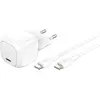 Bild von Belkin BoostCharge inkl. USB-C Kabel (30 W, 1 Port), USB Ladegerät, Weiss