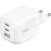 Bild von Belkin BoostCharge Pro (70 W, 3 Ports), USB Ladegerät, Weiss