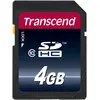 Bild von Transcend SDHC 200x (4 GB, SDHC, U1, UHS-I), Speicherkarte, Blau