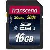 Bild von Transcend SDHC 200x (16 GB, SDHC, U1, UHS-I), Speicherkarte, Blau