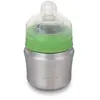Bild von Babyflasche mit langsamer Sauger für Säuglinge Klean Kanteen Argenté TU