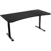 Bild von Arozzi Gaming-Tisch Arena Pure Black 160x82cm 1/2, Gaming Tisch, Schwarz, Weiss