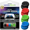 Bild von SteelSeries No-Slip Thumbgrip 8-pack - UNI (PS2, PS3, PS4, PS5, Switch, Xbox 360, Xbox One S, Xbox Series S, Xbox Series X), Gaming Controller Zubehör, Blau, Rot, Grün, Schwarz