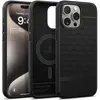 Bild von Caseology Parallax MAG iPhone 15 Pro Max 6.7" Magsafe Czarny/Matte Black ACS06614 (Apple iPhone 15 Pro Max), Smartphone Hülle, Schwarz