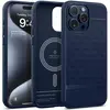 Bild von Caseology Parallax MAG iPhone 15 Pro Max 6.7" Magsafe Granatowy/Midnight Blue ACS06615 (Apple iPhone 15 Pro Max), Smartphone Hülle, Blau