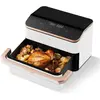 Bild von Cosori Dual Blaze Twinfry Chef Edition, Fritteuse, Gold, Weiss, Rosa
