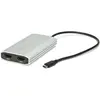Bild von OWC USB-C zu (HDMI, 26 cm), Data + Video Adapter, Silber, Schwarz