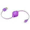 Bild von ReTrak Cable USB - micro USB 1m Retractable (Mauve) (1 m, USB 2.0), USB Kabel