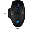 Bild von Corsair Dark Core RGB Pro (Kabelgebunden, Kabellos), Maus, Schwarz