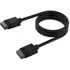 Bild von Corsair iCUE LINK Cable, 1x 600mm with Straight connectors, Black, Modding Beleuchtung