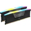 Bild von Corsair Vengeance RGB (2 x 16GB, 6000 MHz, DDR5-RAM, DIMM), RAM, Mehrfarbig, Grau, Schwarz