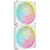 Bild von Corsair iCUE LINK LX140 RGB (140 mm, 2x), PC Lüfter, Weiss