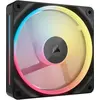Bild von Corsair iCUE LINK LX120-R Reverse Fan (120 mm, 1x), PC Lüfter, Mehrfarbig, Schwarz