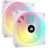 Bild von Corsair ICUE LINK QX140 RGB (140 mm, 2x), PC Lüfter, Weiss